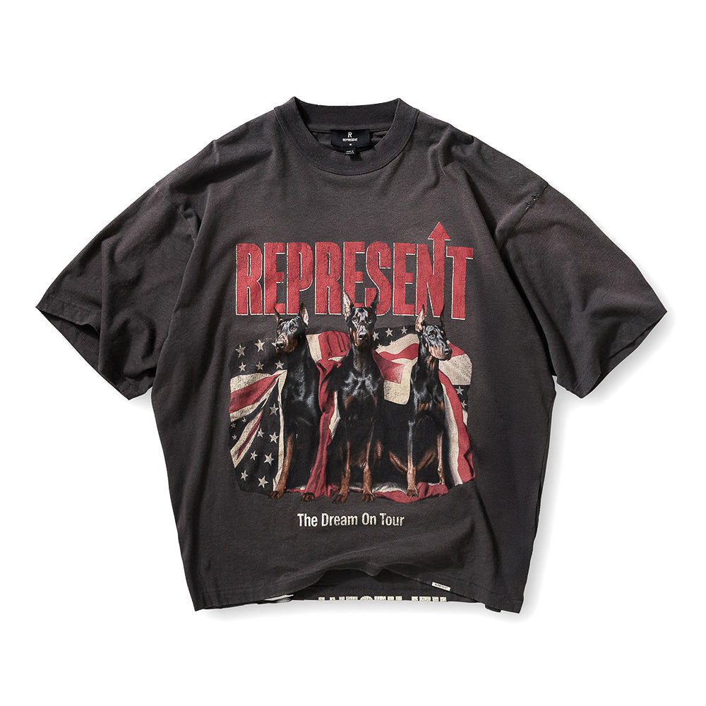 Represent Dream On Tour SS Tee - Sun Fade Grey – Fresh Rags FL