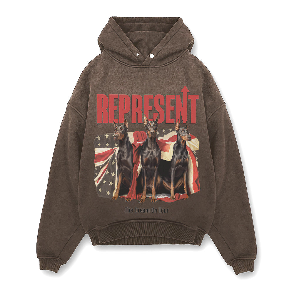Represent Dream On Tour Pullover Hoodie – Fresh Rags FL