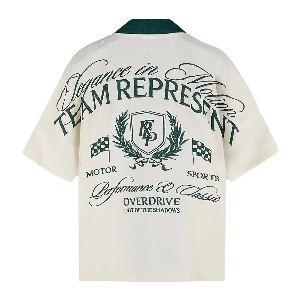 Represent Crest SS Woven Button up