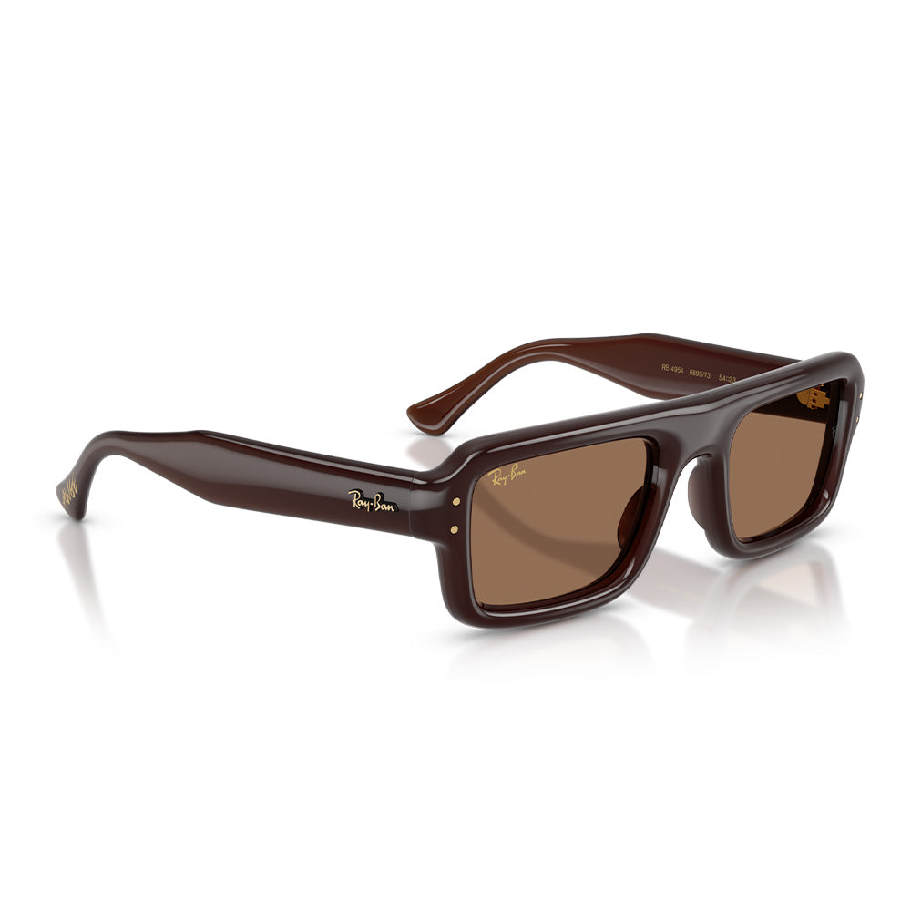 A$AP Rocky x Ray-Ban Flacko Puffer - Transparent Brown/Dark Brown Lense