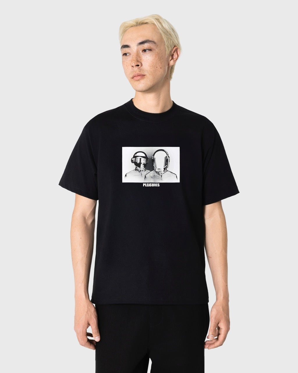 Daft Punk X Pleasures Inverted SS Tee