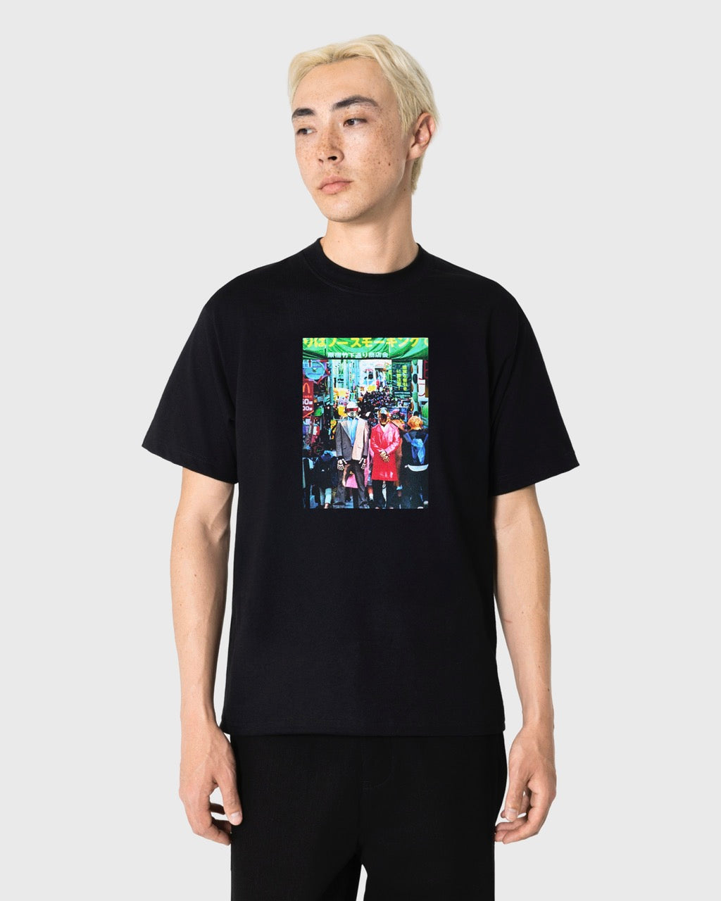 Daft Punk X Pleasures Harajuku SS Tee