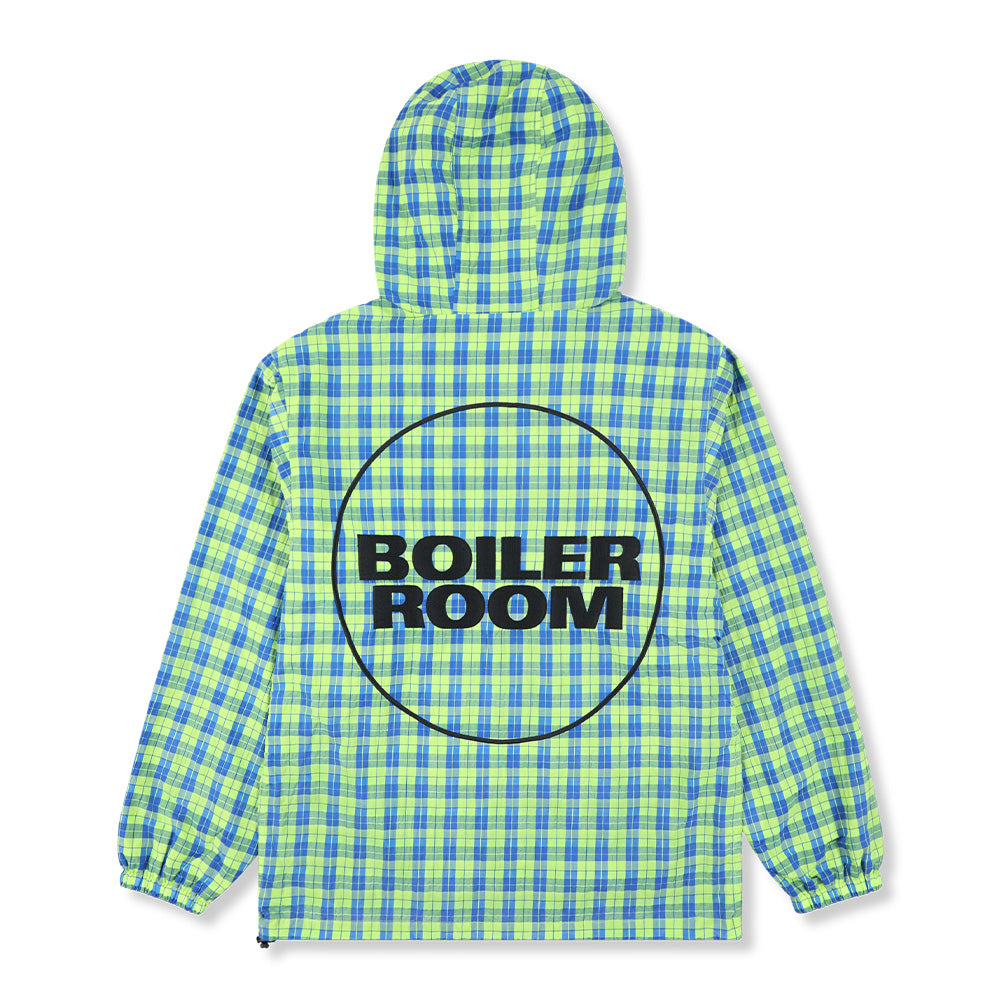 Boiler Room X Pleasures Nylon Practice Hooded Zip Up Jacket