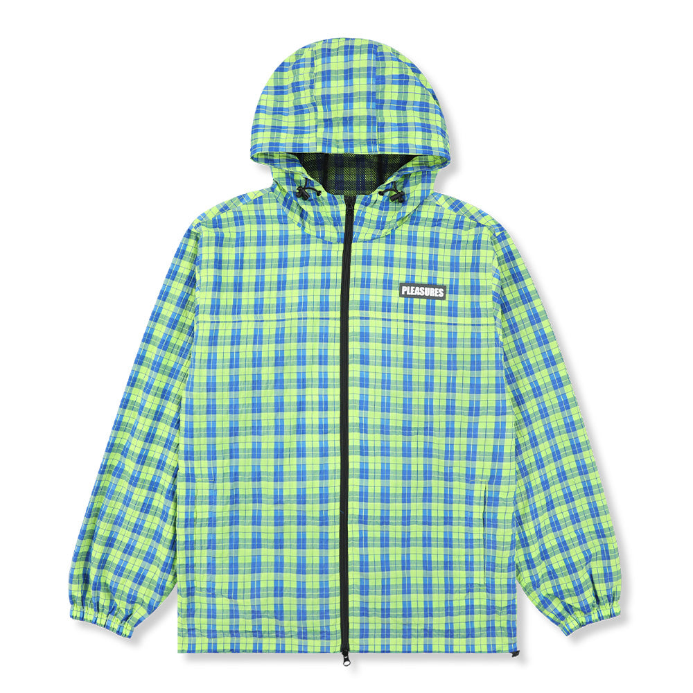 Boiler Room X Pleasures Nylon Practice Hooded Zip Up Jacket