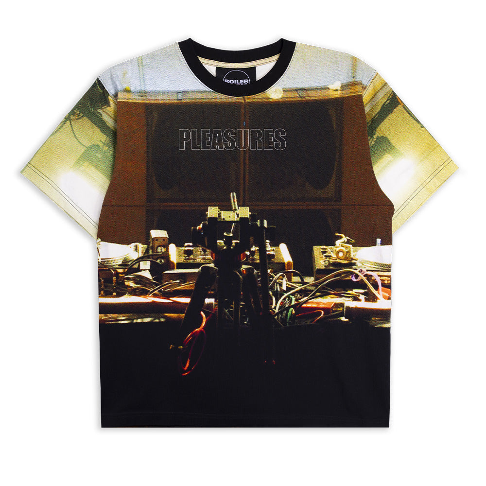 Boiler Room X Pleasures Venue Heavyweight SS Tee