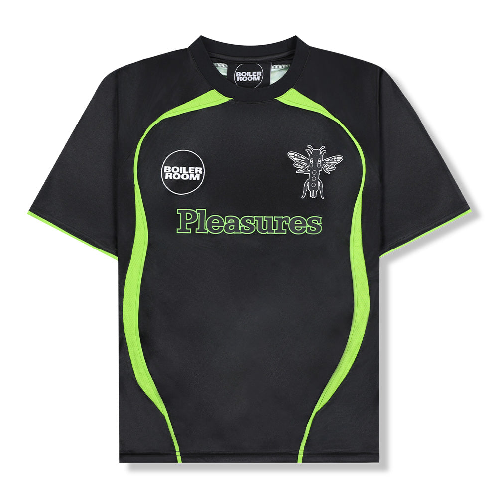 Boiler Room X Pleasures Aqua Soccer Jersey