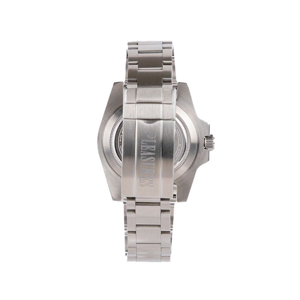 Pleasures Anytime Stainless Steel Watch - Black Bezel