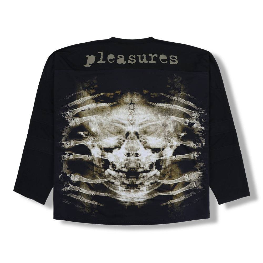 SlipKnot X Pleasures X-Ray Hockey LS Jersey