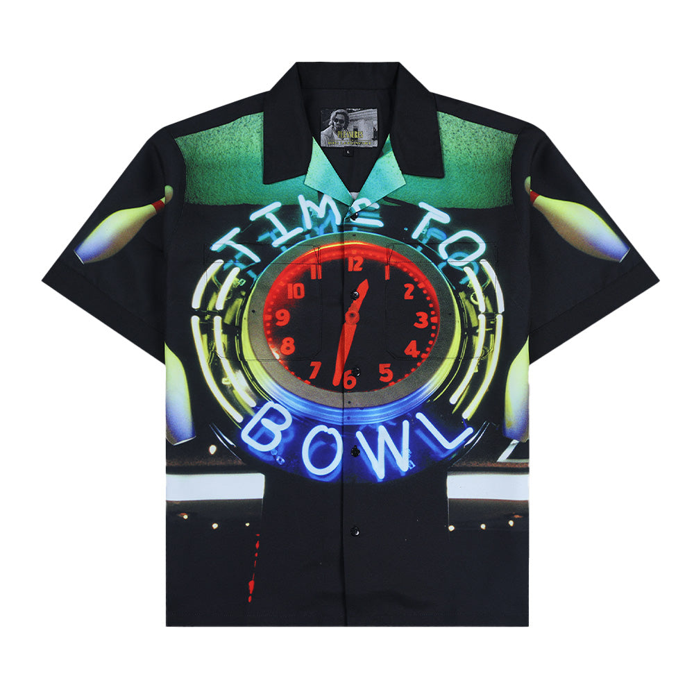 Pleasures X The Big Lebowski Time Bowling SS Woven Button Up