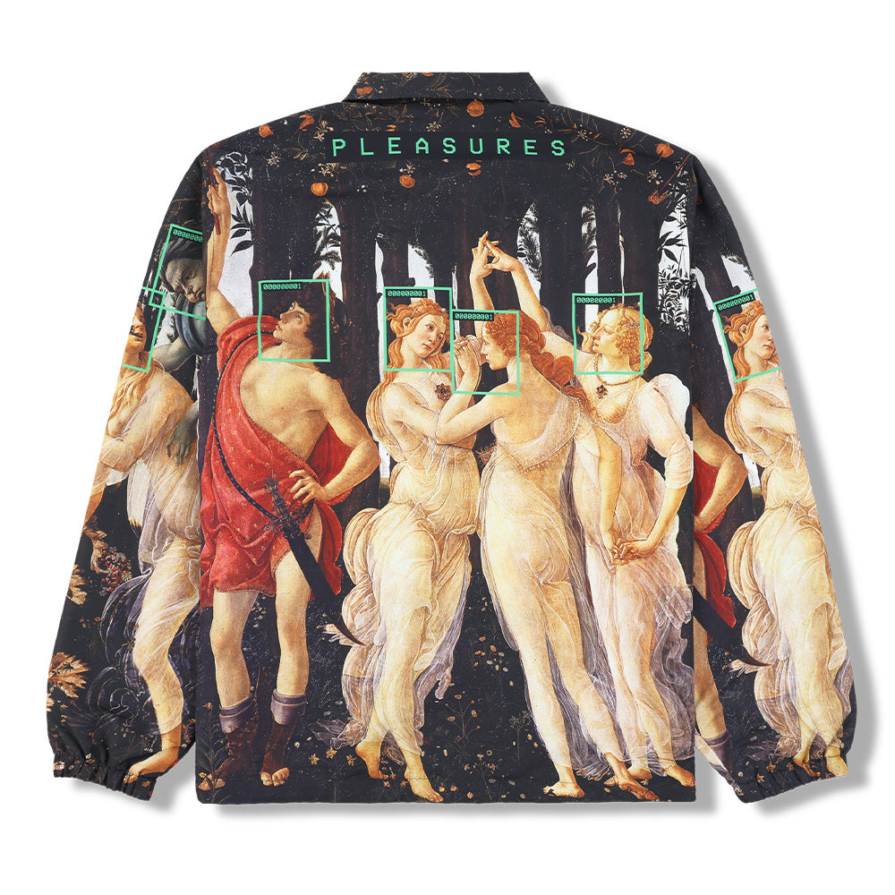 Pleasures Facial Nylon Coaches Jacket