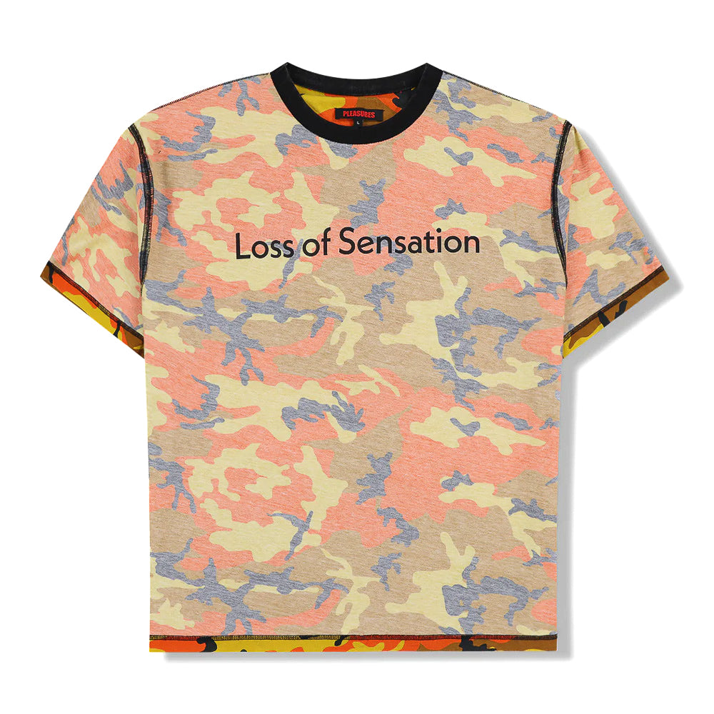 Pleasures Sensation SS Camo Reversible Tee