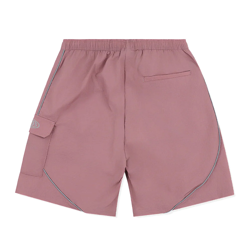 Pleasures Protection Active Nylon Short - Mauve
