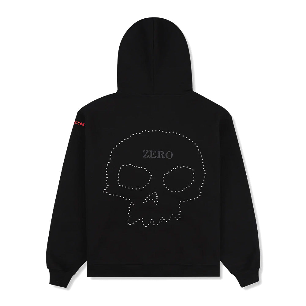 Zero X Pleasures Dane Studded Full Zip Hoodie