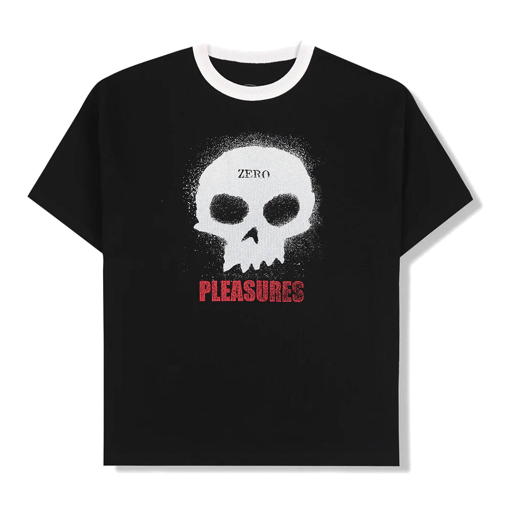 Zero X Pleasures Single Skull Heavyweight SS Tee