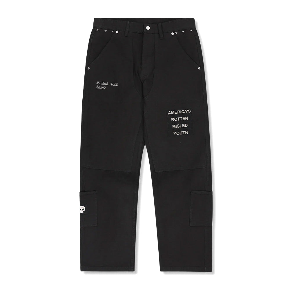 メンズウェア 8GSHOOT CENTER PRESS ADJUSTABLE PANTS Zero X Pleasures Work Pants – Fresh Rags FL