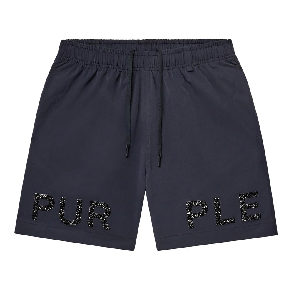 Purple All Round Crystals Nylon Short