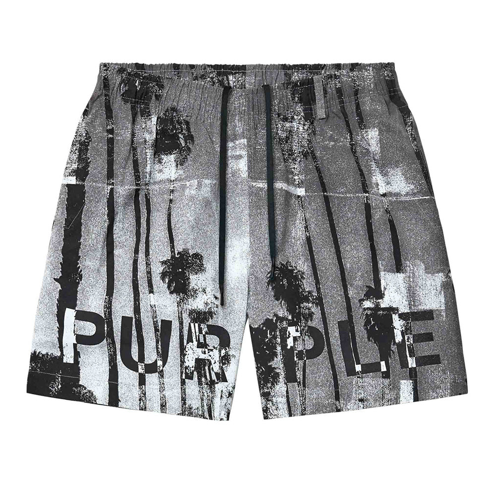 Purple All Round Mirage Nylon Short