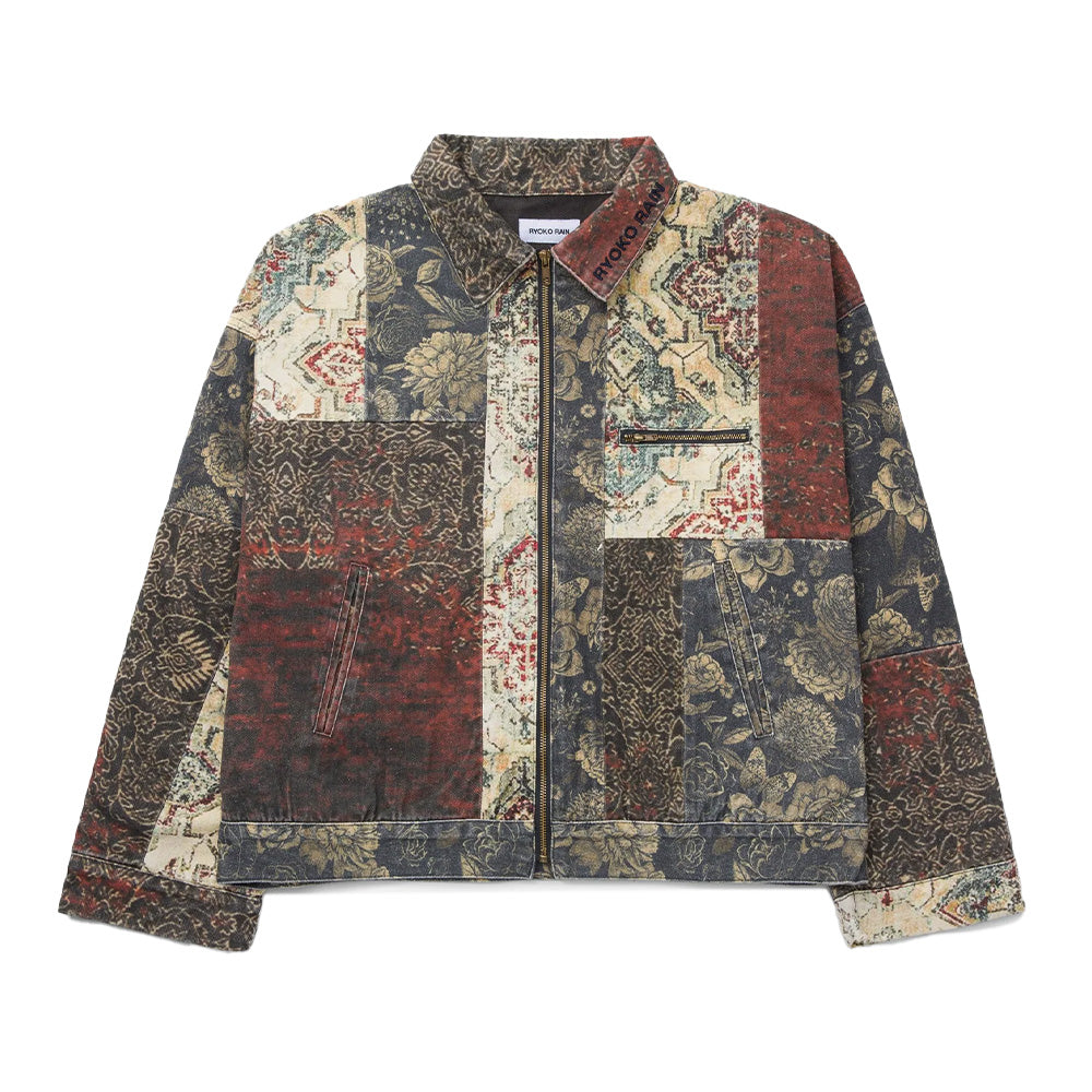 Ryoko Rain Vintage Patchwork Work Jacket