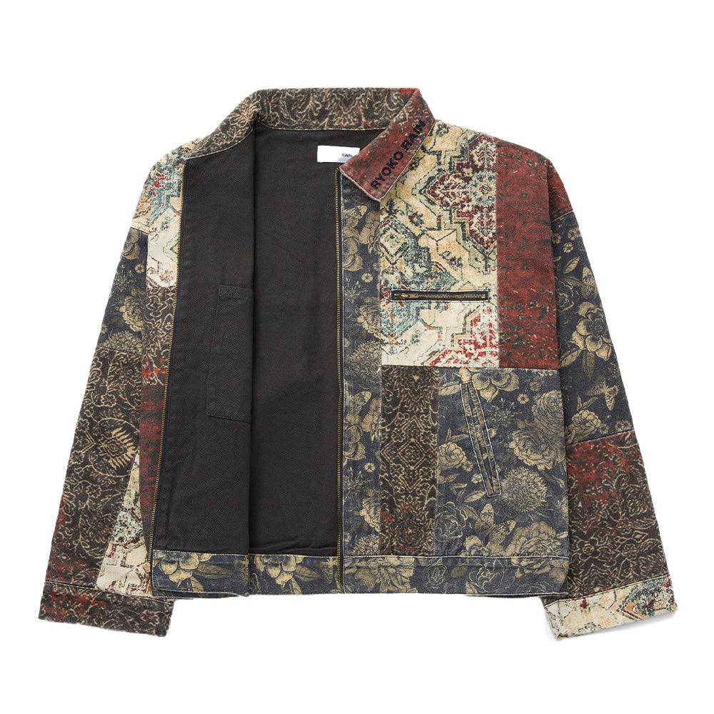 Ryoko Rain Vintage Patchwork Work Jacket