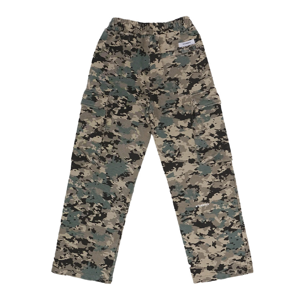 Students Clearfield Camo Cargo Fleece Pant