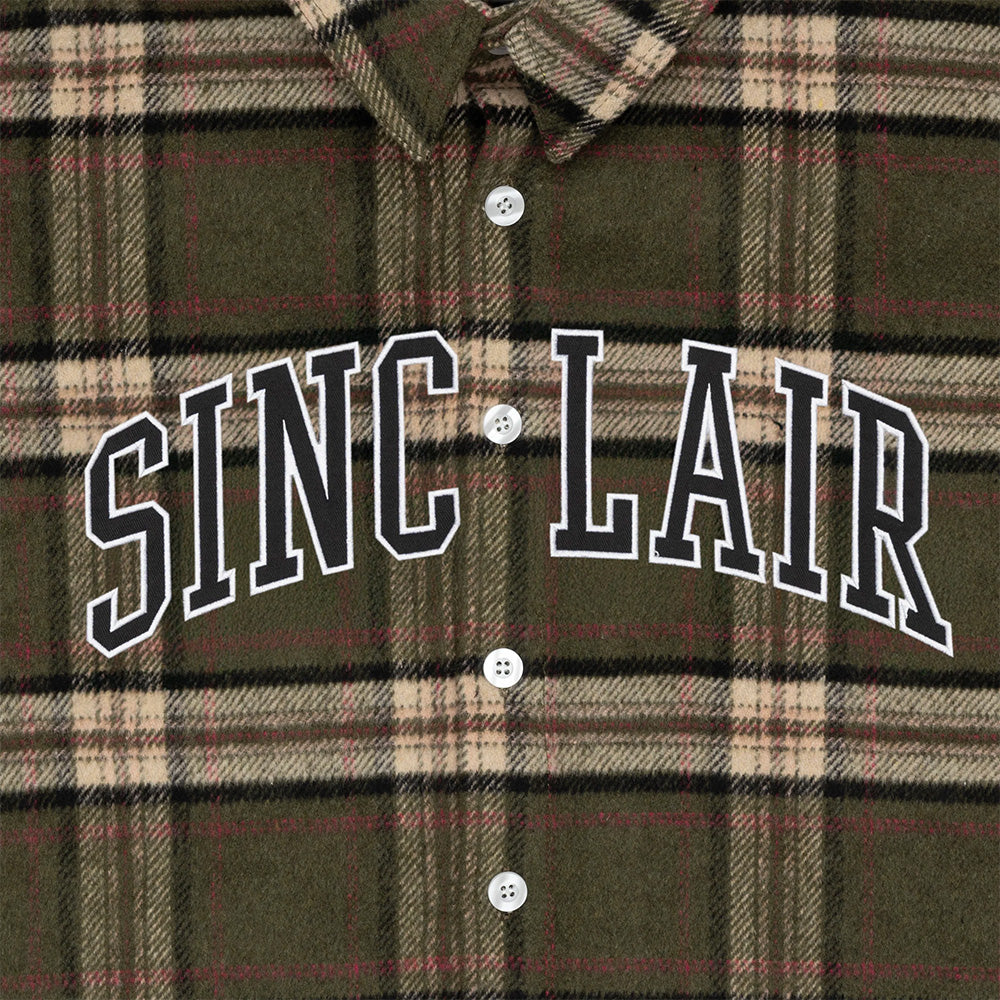 Sinclair Tackle Twill LS Flannel Shirt
