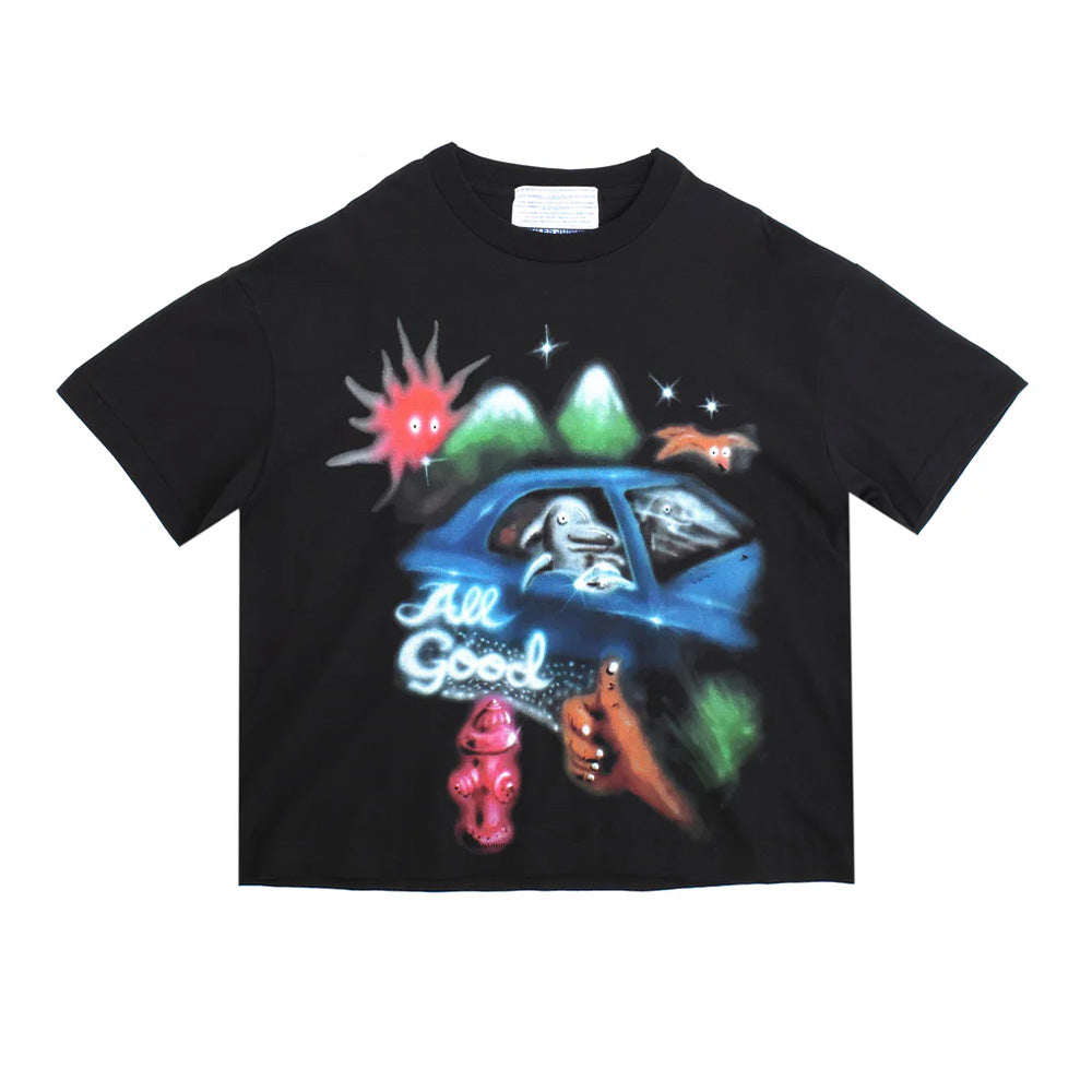 Jungles All Good Airbrush SS Tee