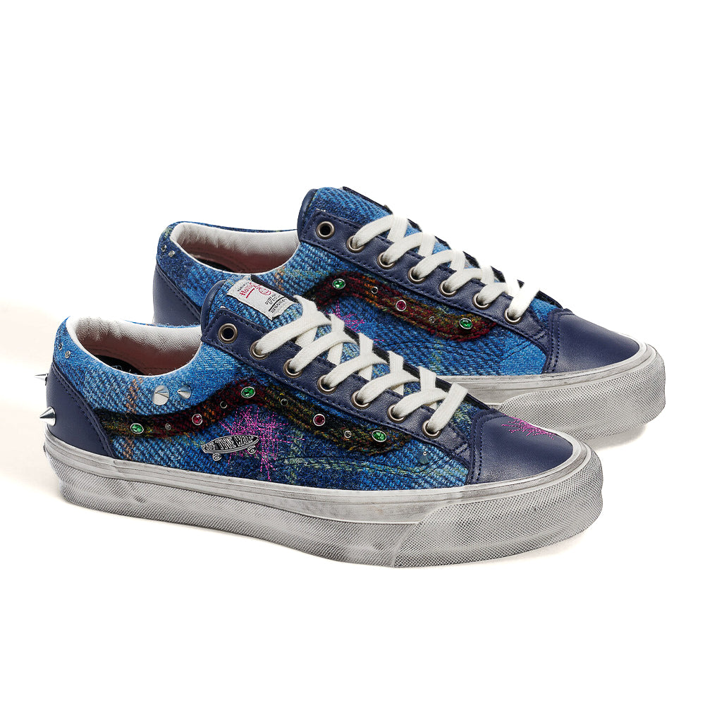 Harris Tweed x Vans LX Old Skool 36