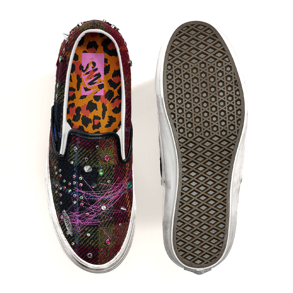 Harris Tweed x Vans LX Classic Slip-On 98