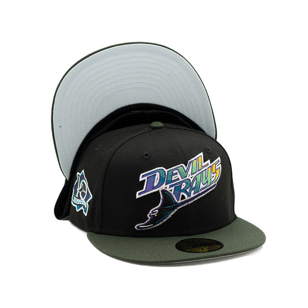 Hat Crawler - TAMPA BAY DEVIL RAYS 1998 INAUGURAL SIDE PATCH now available  from @freshrags New Era Cap for Fresh Rags 5950 Fitted Tampa Bay Devil Rays  1998-2000 Cap Logo Blue Fanatic/DC