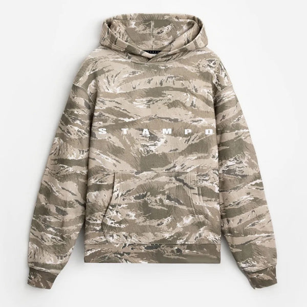 【STAMPD】STAMPD BLACK WATER STRIKE LOGO HOODIE STAMPD(スタンプド) 商品ページ - BLACK WATER HOODIE / BLACK