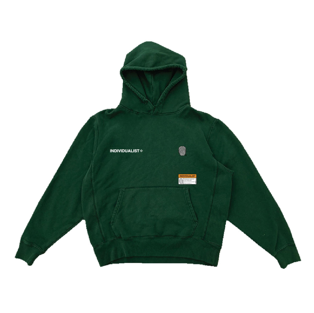 INDVLST Painted Logo Pullover Hoodie