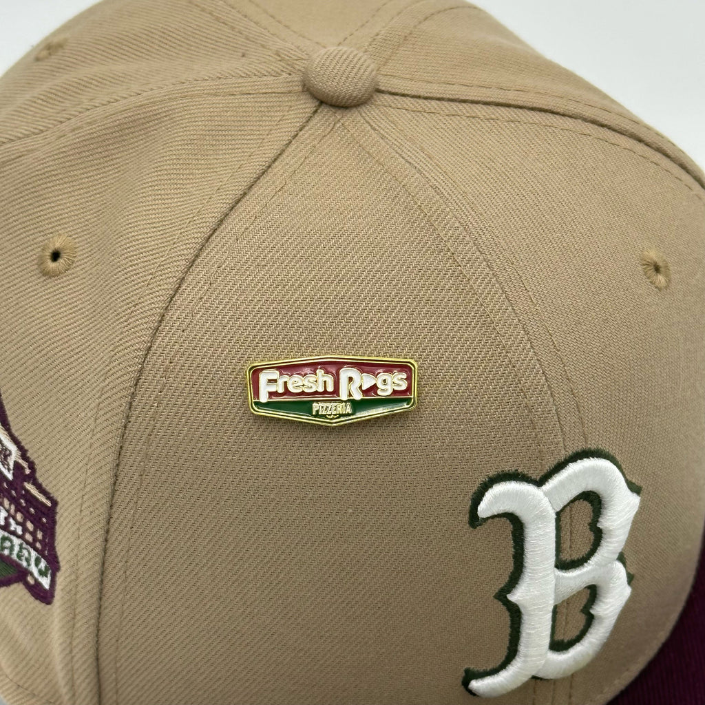 NEW ERA CAP 59FIFTY Boston Red Sox 90Th Ann Side PATCH "Pizzeria" FOR FRSH