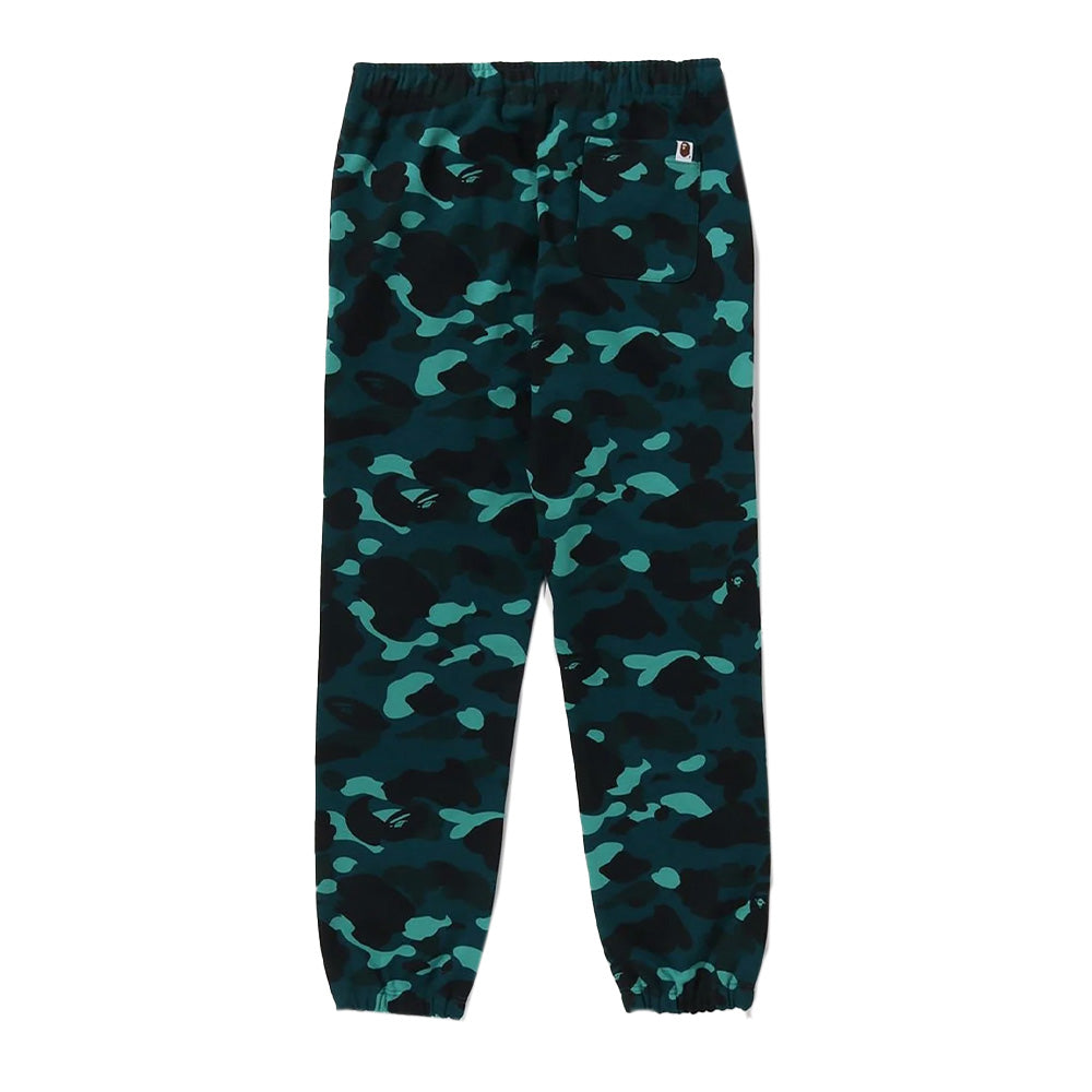 A Bathing Ape Color Camo Shark Sweat Pant - Green