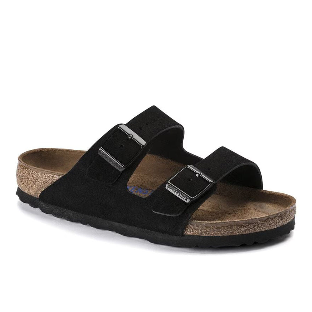 Birkenstock Arizona BS Suede - Black – Fresh Rags FL