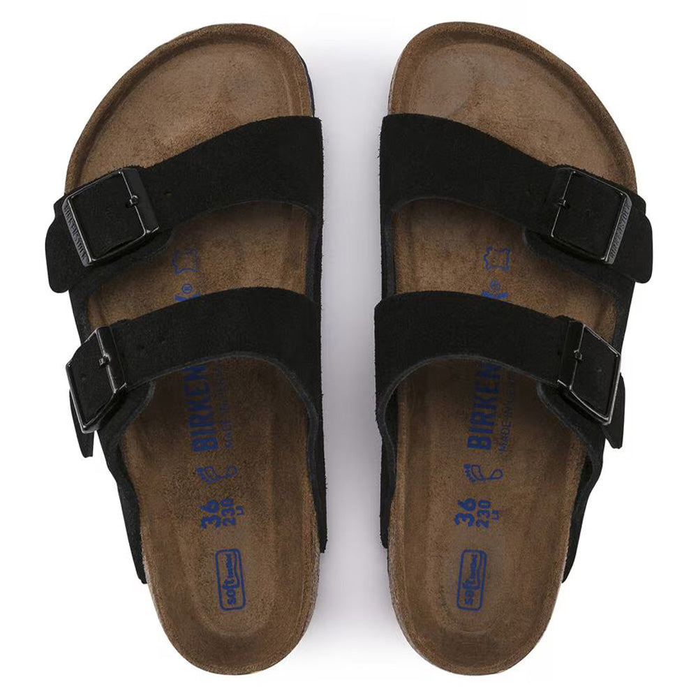 Birkenstock Arizona BS Suede - Black – Fresh Rags FL