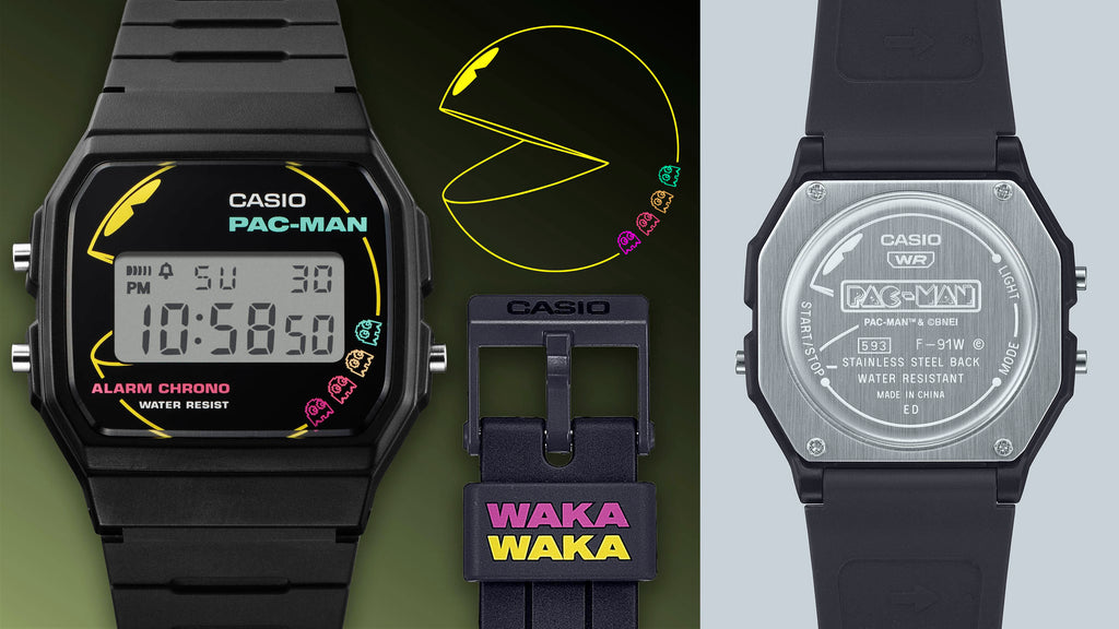 Pacman X Casio Digital "Waka Waka" 45th Anniversary