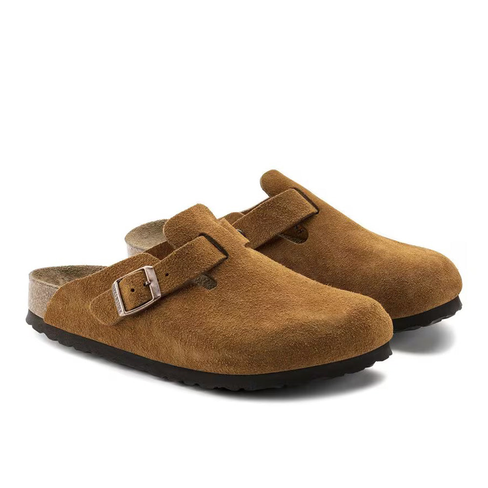 Birkenstock Boston BS Suede "Mink"