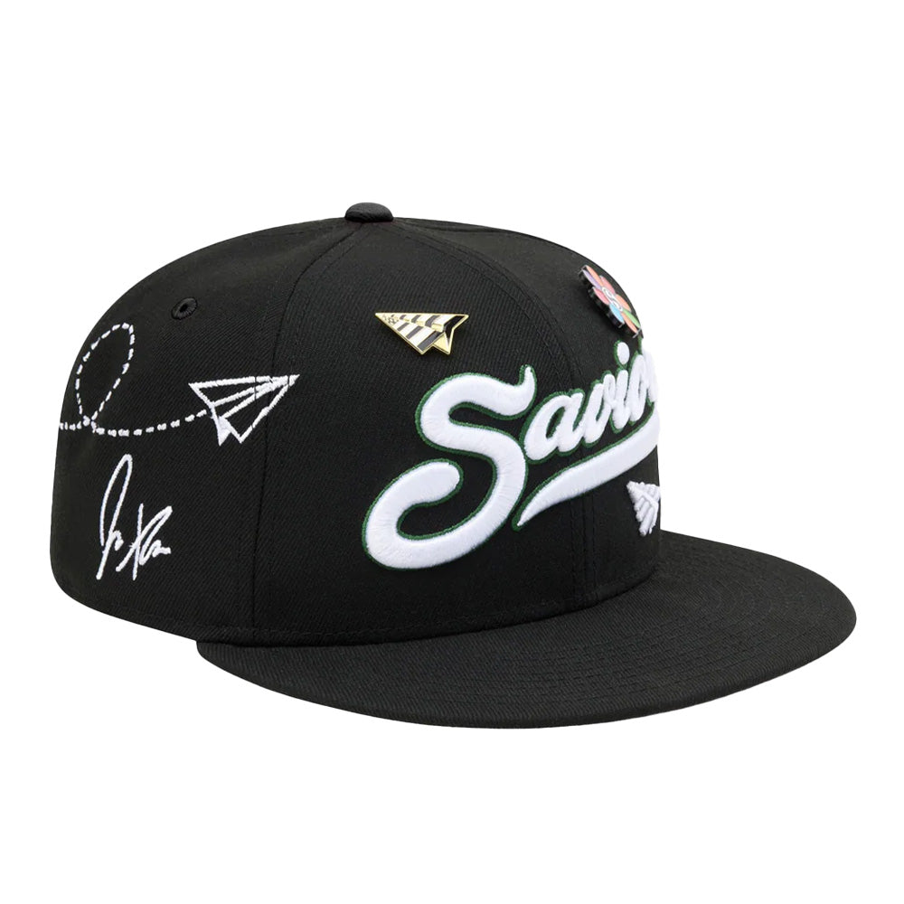 Jae Tips X Planes  5950 Black Fitted Crown