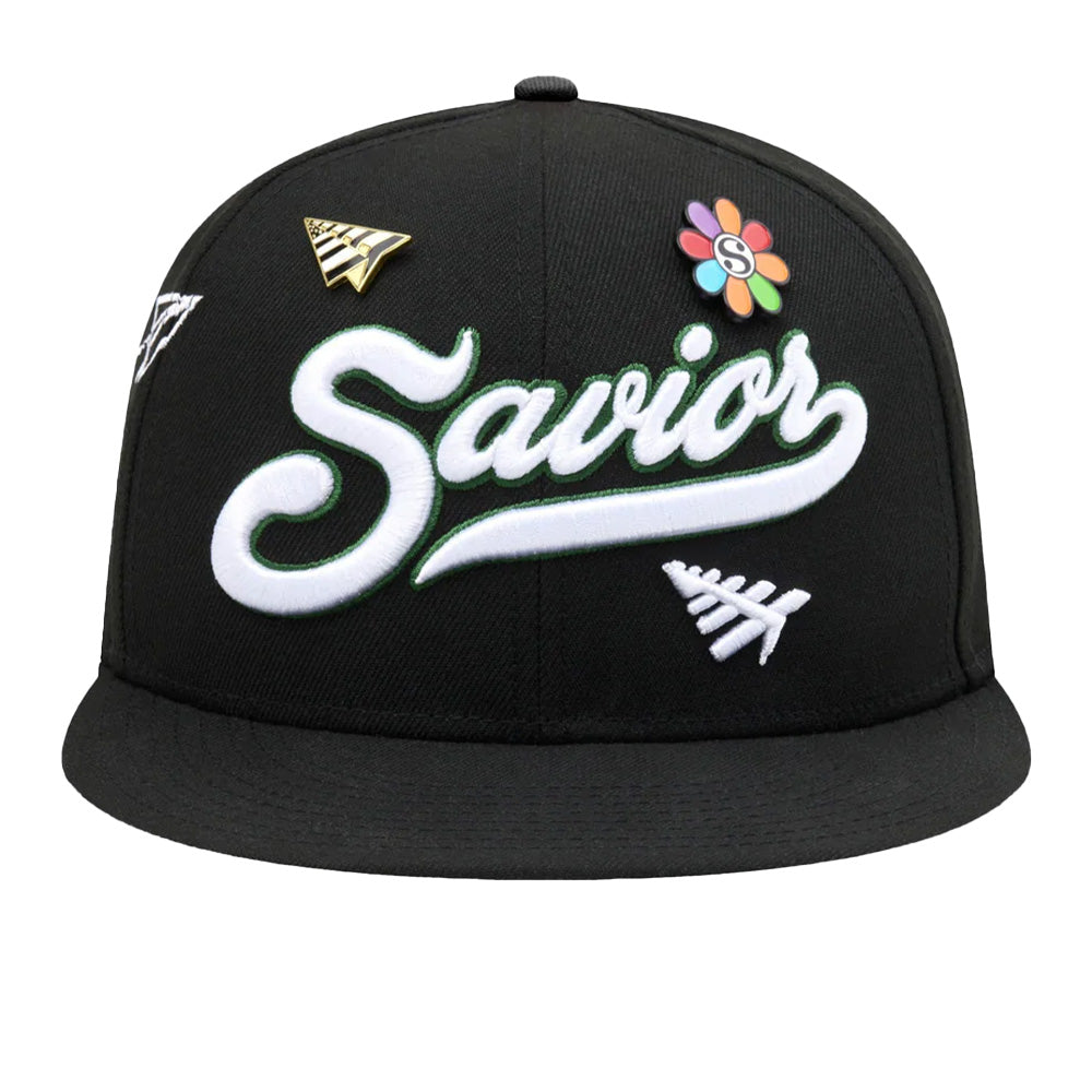 Jae Tips X Planes  5950 Black Fitted Crown