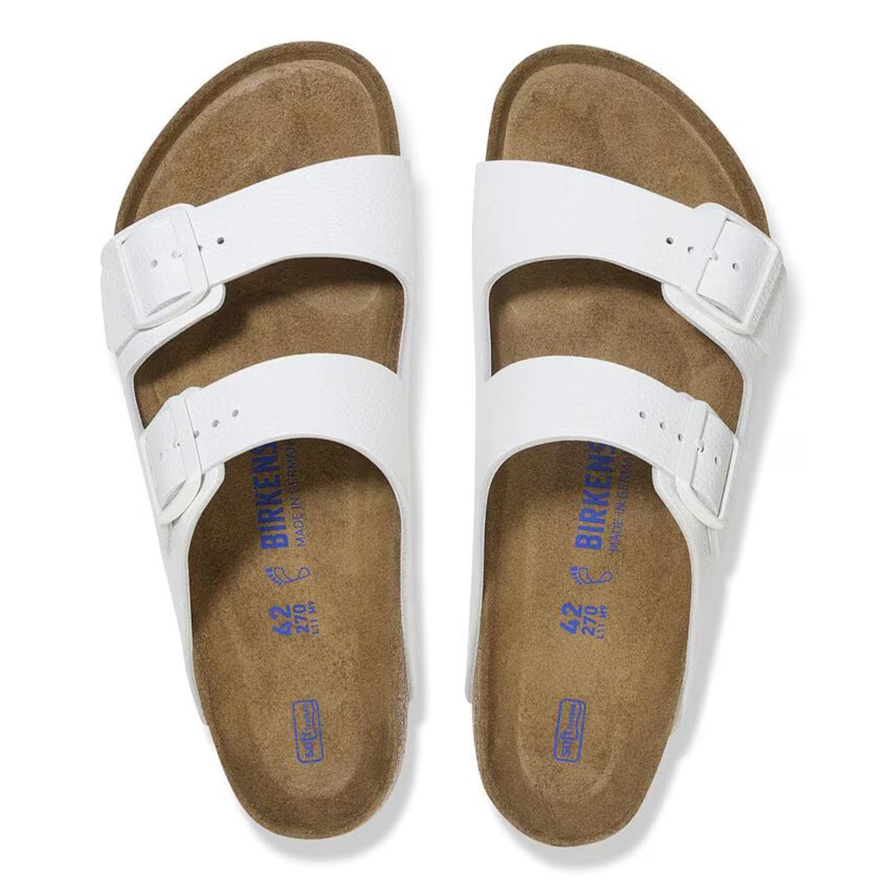 Birkenstock Arizona BS Leather - White – Fresh Rags FL