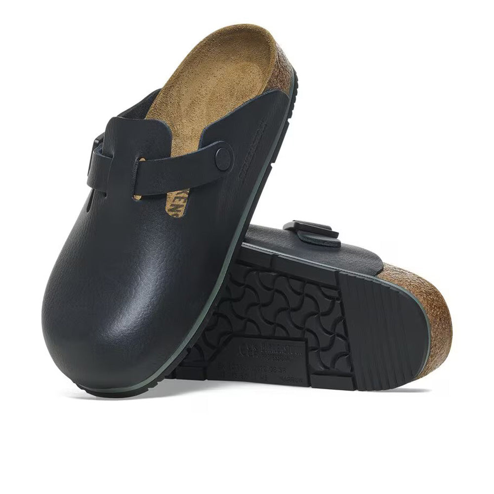 Birkenstock Boston PRO Leather - Black