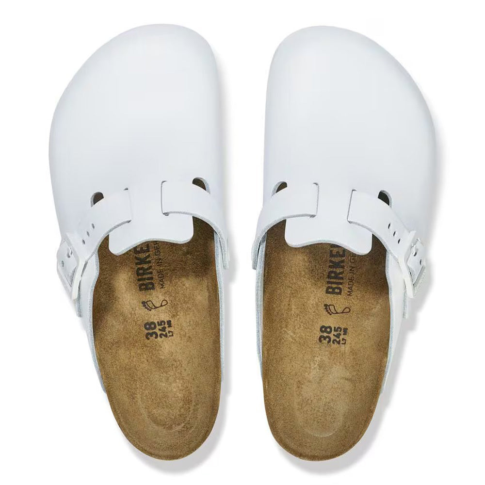 Birkenstock Boston PRO Leather - White