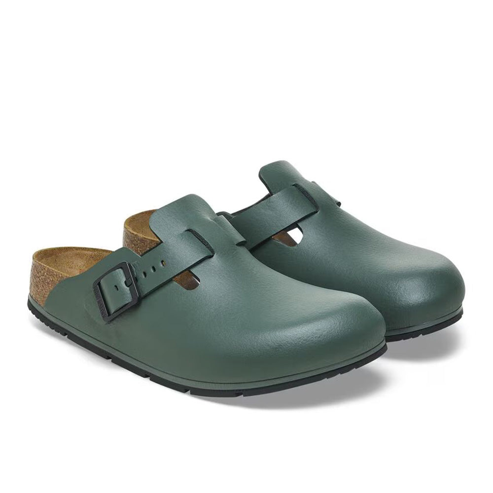 Birkenstock Boston PRO Leather - Thyme