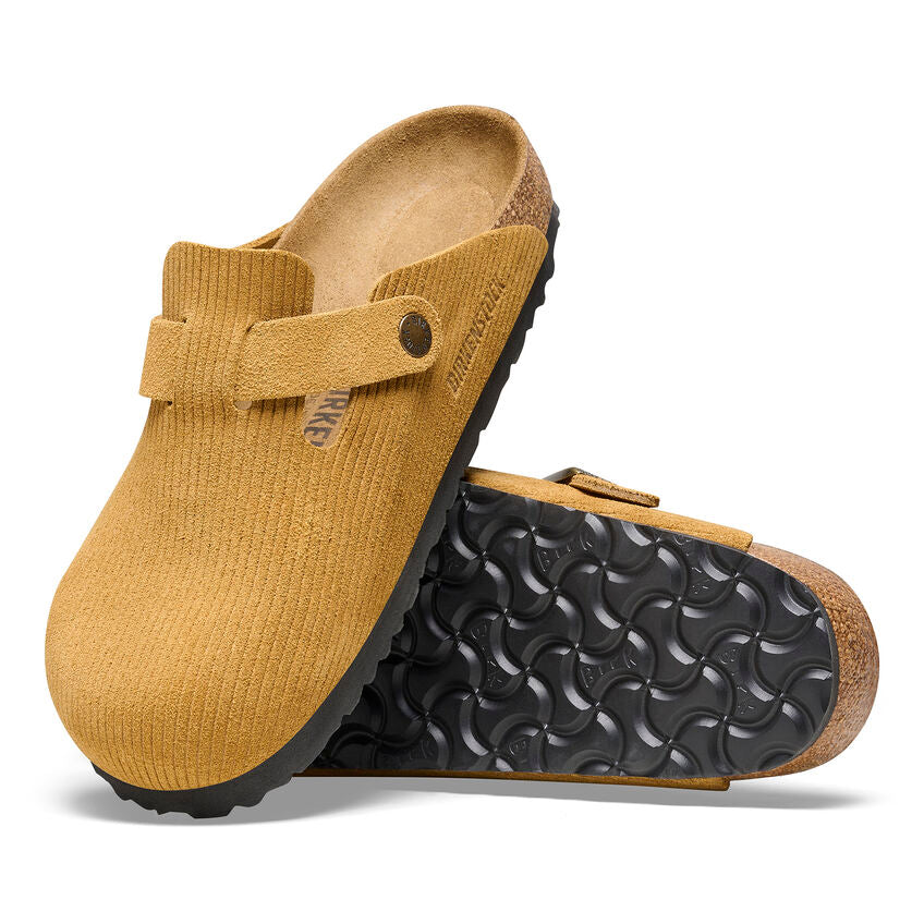 Birkenstock Boston Corduroy Cork Brown