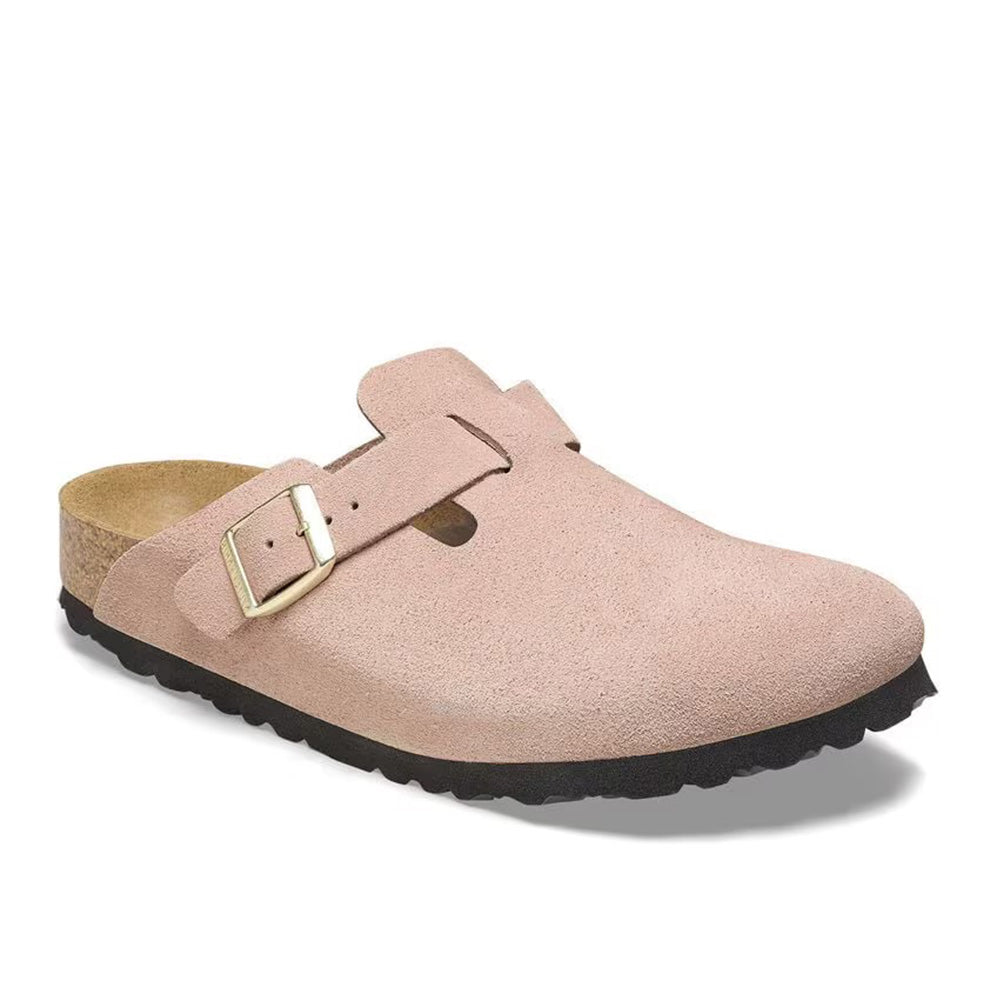 Birkenstock Boston  BS Suede - Light Rose