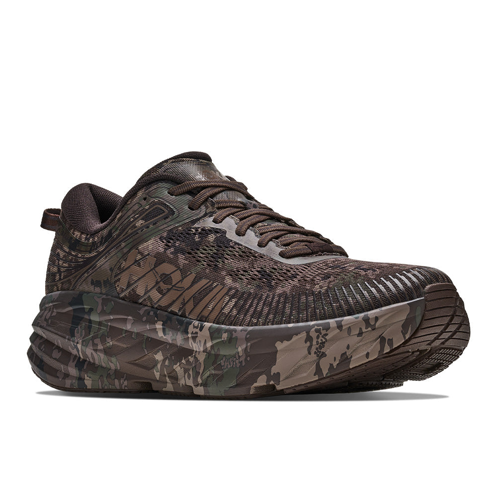 Beams X Hoka Bondi 7 "Camo" Chestnut