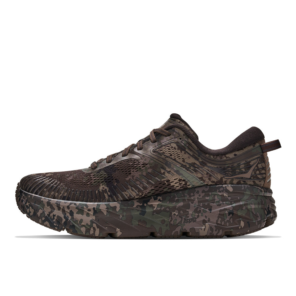 Beams X Hoka Bondi 7 "Camo" Chestnut
