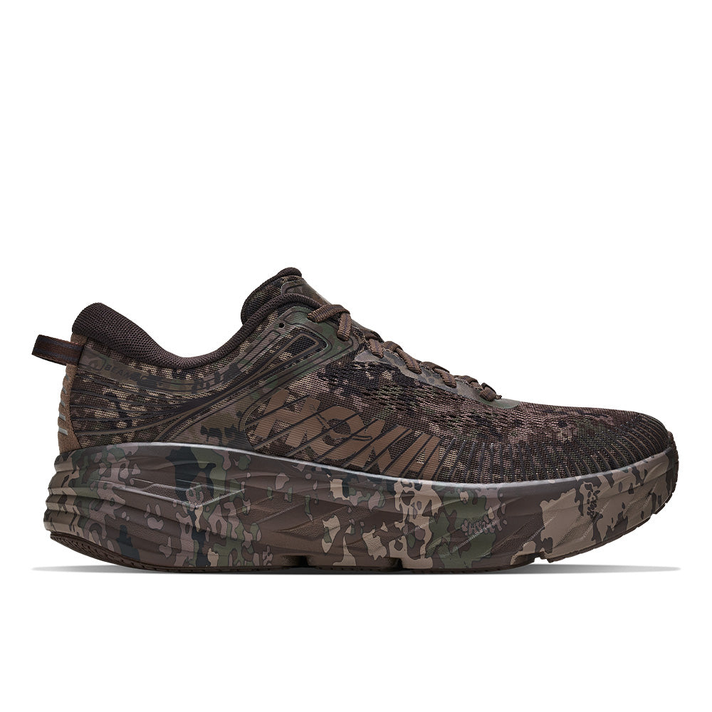 Beams X Hoka Bondi 7 "Camo" Chestnut