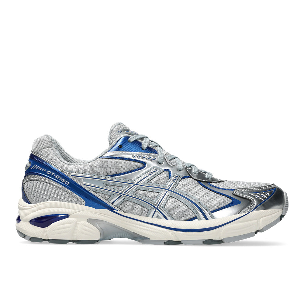 ASICS GT-2160 sneaker in silver and blue colorway