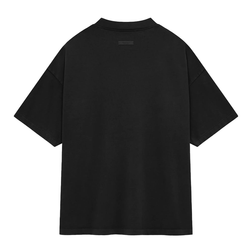 Fear Of God Essentials Heavy Crewneck SS Tee - Black